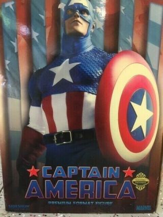 Sideshow Captain America Exclusive Premium Format Figure 650/875 - First Cap Pf