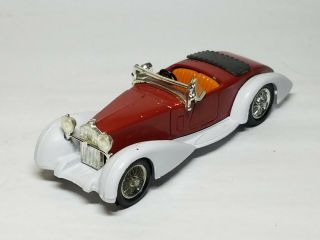 Vintage R.  A.  M.  I.  By J.  M.  K.  Delage Torpedo Roadster Red And White