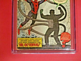 Spider - Man 3 - CGC 2.  5 - 1963 - FIRST Appearance of Doctor Octopus 3