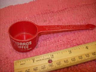 " Rare " Vintage Edwards Coffee,  National Assn.  Standard Coffee Measure Spoon