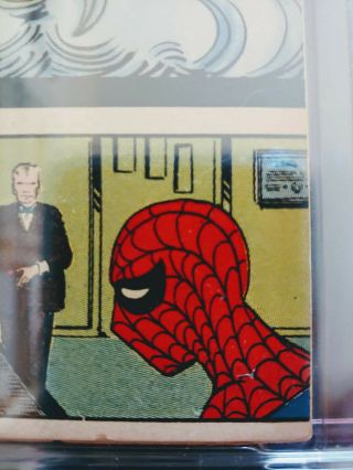 Spiderman 13 CGC 7.  0 SIGNED Stan Lee ORIGIN and 1ST MYSTERIO 6