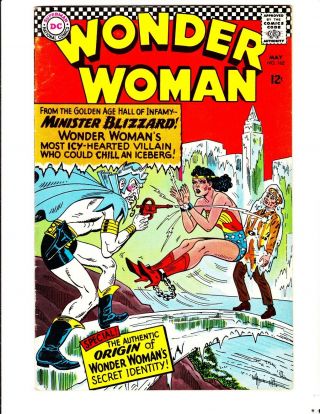 Wonder Woman 162 (1966) : To Combine - In Very Good/fine