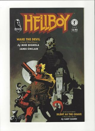Hellboy: Wake the Devil (Dark Horse,  1996) 1 2 3 4 5 NM - Complete Series Mignola 2