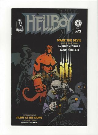 Hellboy: Wake the Devil (Dark Horse,  1996) 1 2 3 4 5 NM - Complete Series Mignola 4