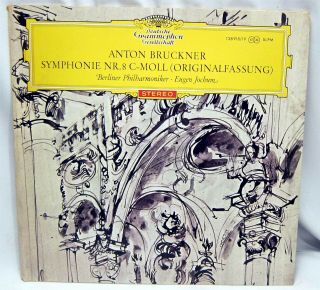 Eugen Jochum - Anton Bruckner Symphonie Nr 8,  Dgg 138918/19,  Gf,  Red Stereo Nm