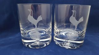Tottenham Hotspur Whisky Glasses 2 X 250 Ml.