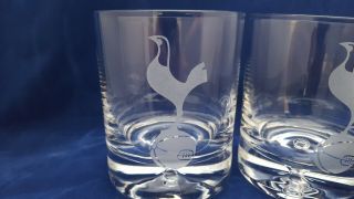 Tottenham Hotspur WHISKY GLASSES 2 x 250 ml. 3