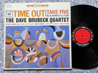The Dave Brubeck Quartet Time Out 1960 Stereo Near Vinyl Columbia Lp