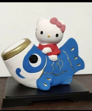 Rare Sanrio Hello Kitty Vintage Ceramic Figure