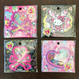 Nip Set Of 4 Tokidoki Sanrio Sticker Flake Packs W/ 100’s Of Stickers Rare