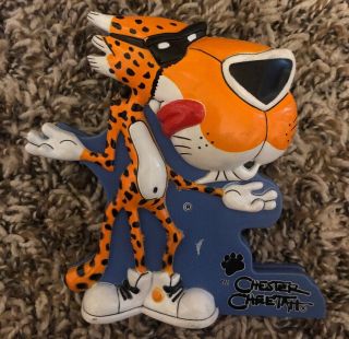 Chester Cheetah Cheetos Brand Red 6 " Magnetized Chip Bag Clip A.  Aronson 2000