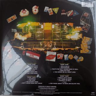 AC/DC LP x 2 LIVE Collectors Special Edition Double Vinyl Gatefold Sleeve 2