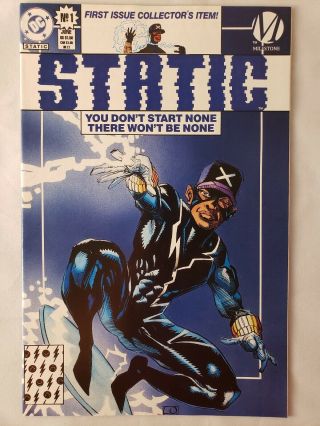 Static Shock 1 - 18 20 - 31 33 35 40 & 42 (dc 1993) 34 Issues Nm
