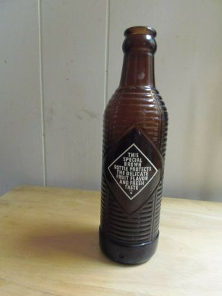 Vintage Orange Crush Soda Bottle w/ acl. 2