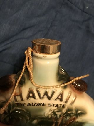 Vintage Jim Beam 1959 Hawaii Aloha State Statehood Regal China Decanter Bottle 5