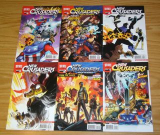 Crusaders: Rise Of The Heroes 1 - 6 Vf/nm Complete Series - Red Circle Set
