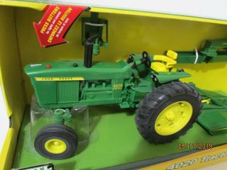 ERTL Big Farm,  4020 Tractor With Attachment,  Lights And Sounds. 2