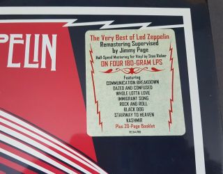 Led Zeppelin Mothership 4xlp 2007 Us Remastered 180 G Vinyl Box
