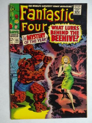 Fantastic Four 66 1st Enclave & Him/warlock (behind Scenes) Lee Kirby Silver
