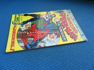 SPIDER - MAN 129 - (NM, ) - 1ST APP OF THE PUNISHER - - WHITE PGS 10