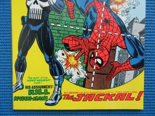 SPIDER - MAN 129 - (NM, ) - 1ST APP OF THE PUNISHER - - WHITE PGS 5
