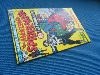 SPIDER - MAN 129 - (NM, ) - 1ST APP OF THE PUNISHER - - WHITE PGS 8