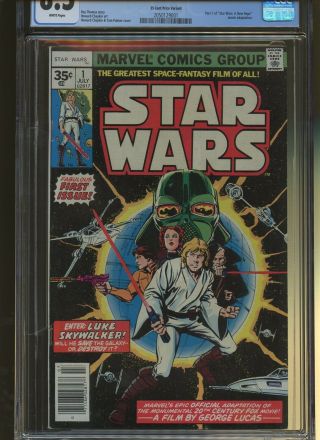 Star Wars 1 CGC 8.  5 | Marvel 1977 | 35 Cent Price Variant.  Part 1 of A Hope. 2