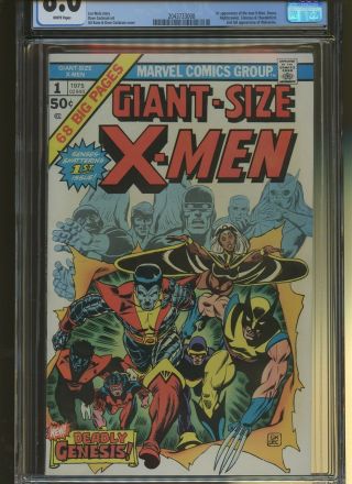 Giant - Size X - Men 1 CGC 8.  0 | Marvel 1975 | 1st X - Men Team 2nd Full Wolverine 2