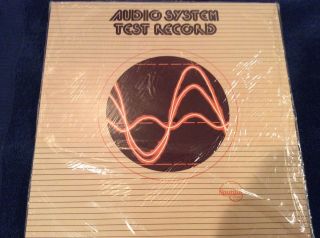 Nautilus Audio System Test Record Rare Audiophile