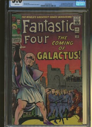Fantastic Four 48 CGC 5.  0 | Marvel 1966 | 1st Silver Surfer & Galactus (Cameo). 2