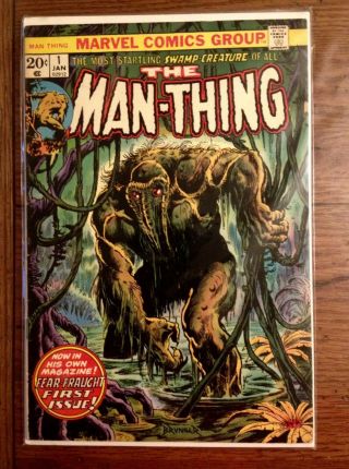 Marvel Comics Group - The Manthing - Issue 1 - Near