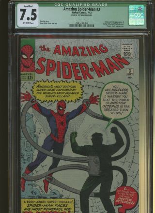 Spider - Man 3 Qualified 7.  5 | Marvel 1963 | Origin & 1st Doctor Octopus.