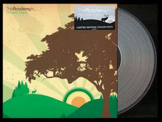 The Academy Is Almost Here Lp On Clear Vinyl Still Colored Tour Press