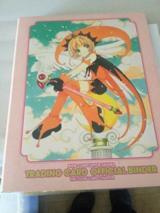 Cardcaptor Sakura Binder Full Of Trading Cards