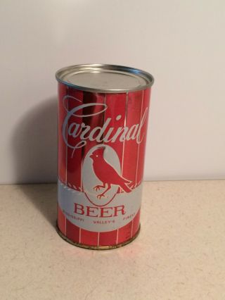 St Charles,  Mo Beer Can - Cardinal Beer - Flat Top Beer Can