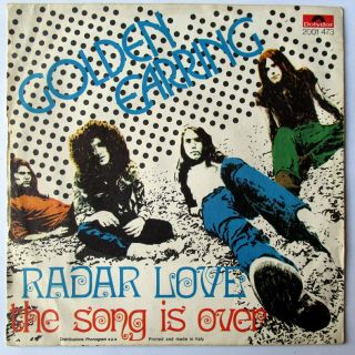 GOLDEN EARRING RADAR LOVE ITALY 1974 POLYDOR 7 