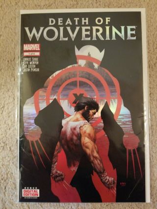 Marvel,  Death Of Wolverine 1st Print 1,  2,  3,  4 (2,  3 Autographed Soule),  Mcniven