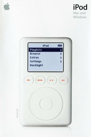 2003 Apple Computer Sales Brochure " Ipod Mac And Windows "