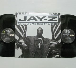 Jay - Z - Vol.  3.  Life & Times Of S.  Carter 2lp 1999 Orig Dr.  Dre Juvenile Gang