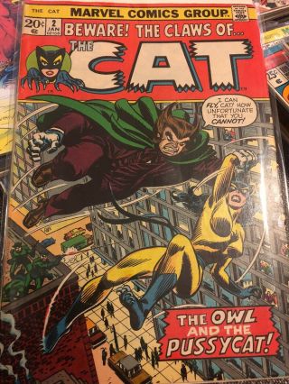 Marvel Comics Group - Beware The Claws Of The Cat (2,  3,  4) Fn,