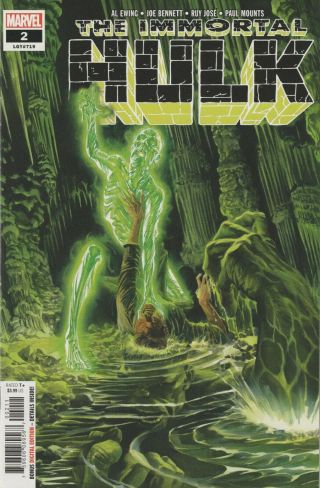 Immortal Hulk 2 (lgy 719) - Vf,  /nm - First Print - Alex Ross Cover