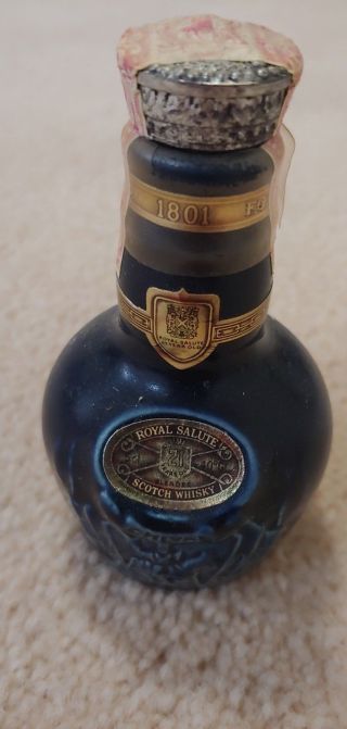 Chivas Brothers Royal Salute 21 Year Old Scotch Whiskey EMPTY 4