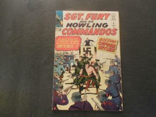 Sgt Fury 9 Aug 1964 Silver Age Marvel Comics Id:41841
