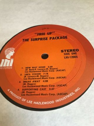 The Surprise Package Up LP RARE Psych Rock Fuzz OG 3