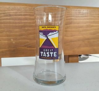 Vintage Great Taste Of The Midwest 2001 Madison Wisconsin Beer Taster Glass