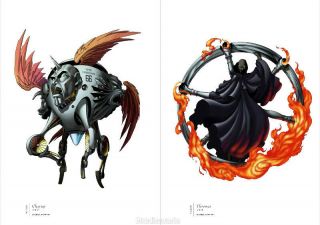 DHL/EMS Kazuma Kaneko IV 4 Shin Megami Tensei Devil Summoner Game Art Book 5