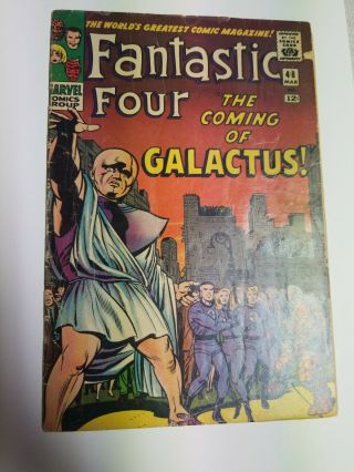 Fantastic Four 48 1st Appearance Galactus And Silver Surfer