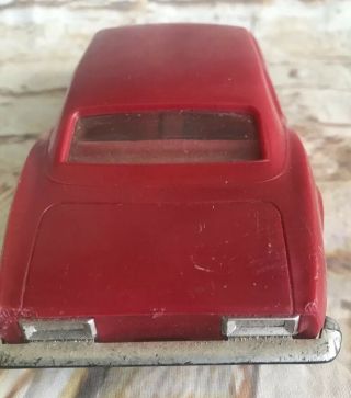 Vintage 1960 ' s Processed Plastic Co.  Chevrolet Camaro SS 396 Red 4