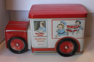 Campbell ' s Soup Tin Truck 1997 In Very Good Shape 3