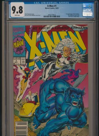 Marvel Comics X - Men 1 1991 Cgc 9.  8 White Pages 1st App Of The Acolytes